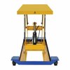 Vestil Foot Pump Scissor Cart, 1000 lb. Cap, 48"W, 24"L CART-24-10-M